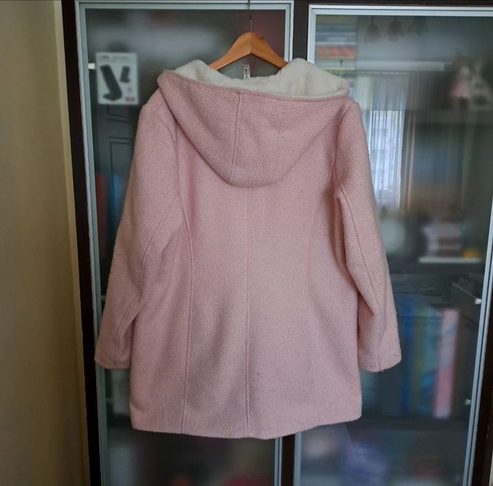 Palton gros cu blanita