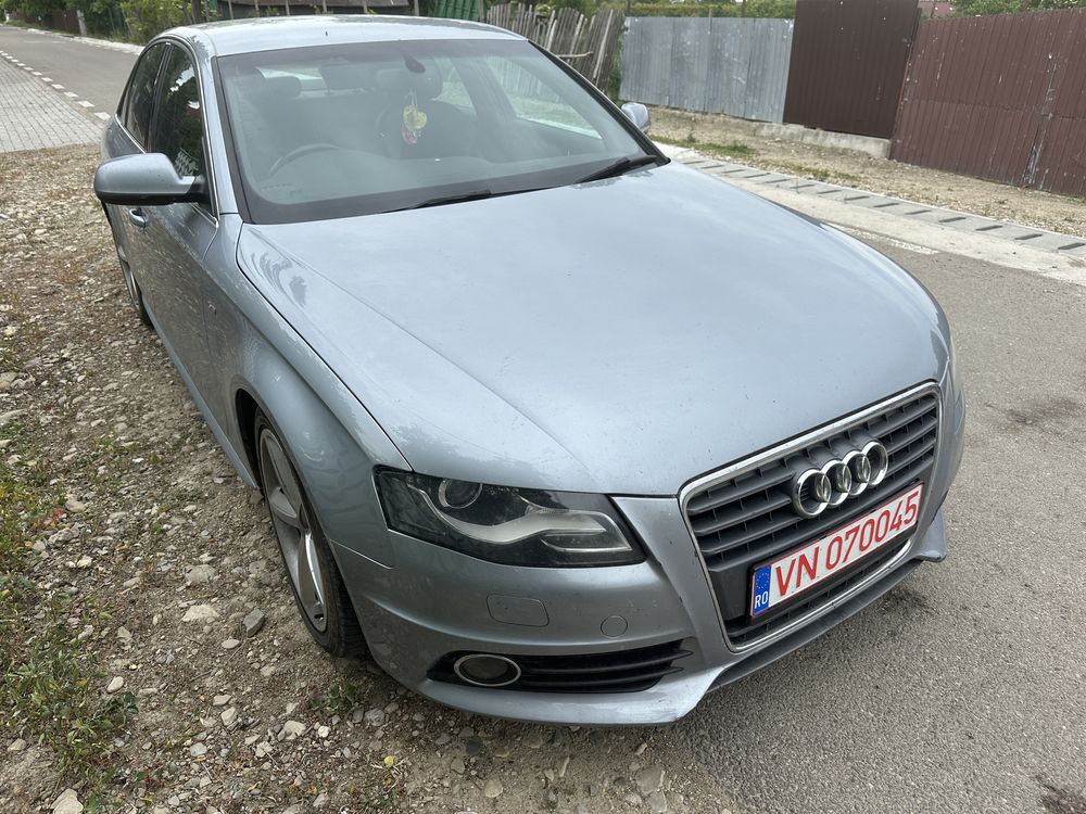 Capota bara fata aripi far tragar radiatoare haion audi a4 b8 s line
