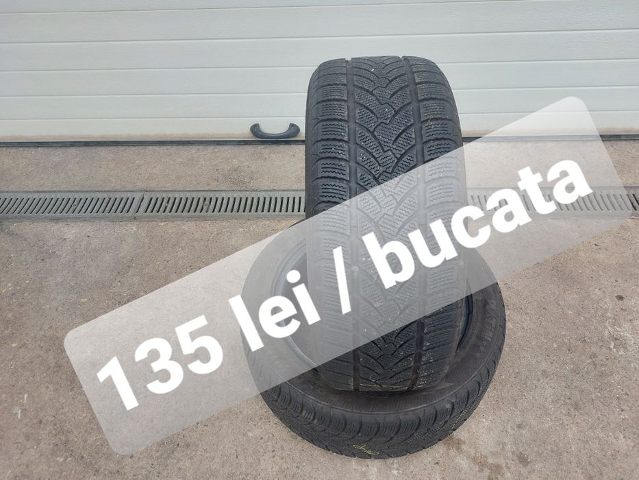 135 lei bucata! Doua anvelope M+S/IARNA 225 50 17 Syron