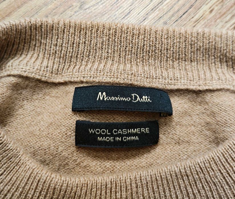 Massimo Dutti Дамски пуловер вълна / кашмир размер М