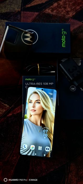 MOTOROLA G72-Перфектно състояние.Пълен комплект