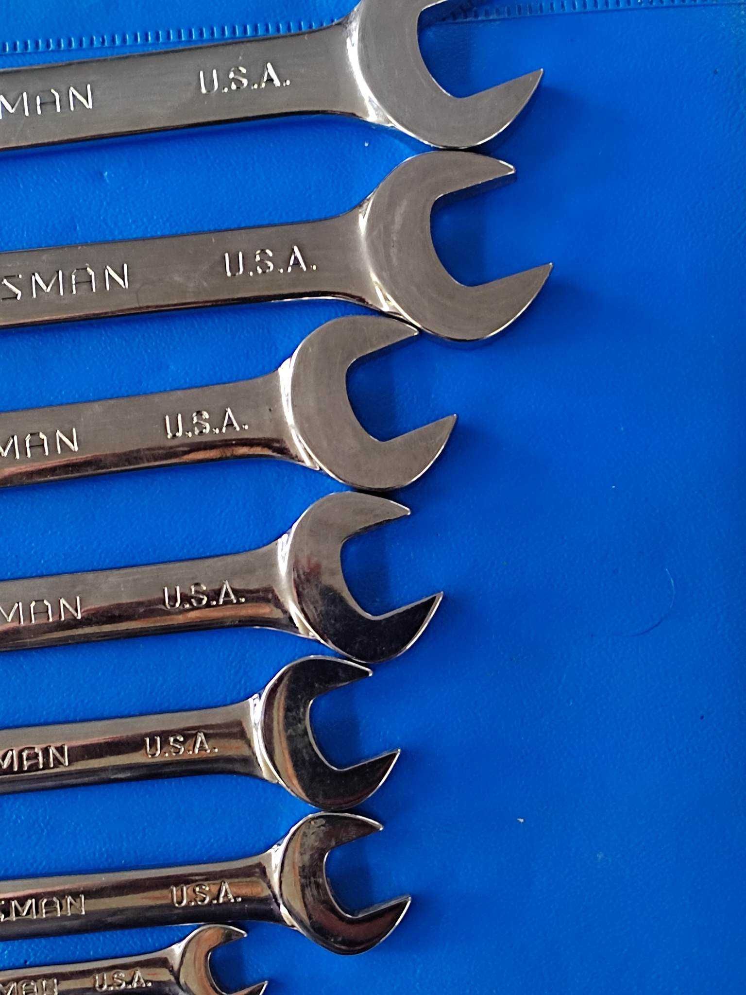 Комплект комбинирани ключове craftsman usa