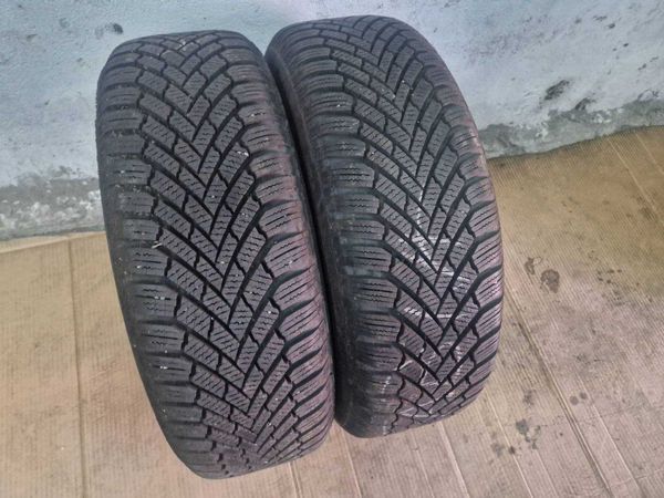 2 Continental R15 185/60/ 
зимни гуми 
DOT3319