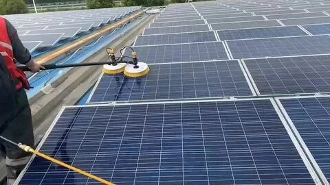 Куёш панелларини ювиш хизмати