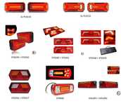К-кт LED ЛЕД Светодиодни Стопове, Стоп Е-Мark Неон Ефект 12V-24V