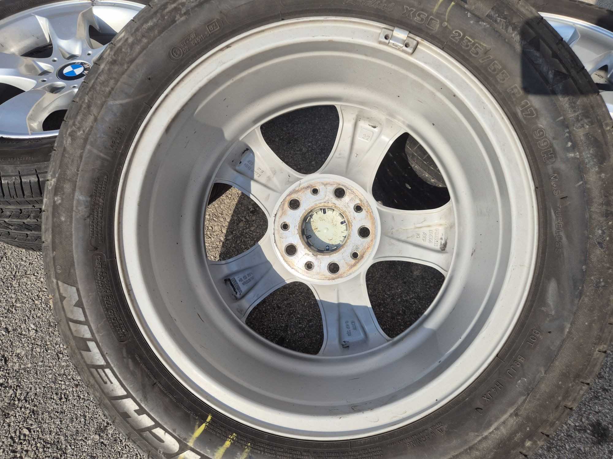 5х120/17 с гуми БМВ Х3 Е83 Х5 Е53 5x120/17 BMW X3 X5