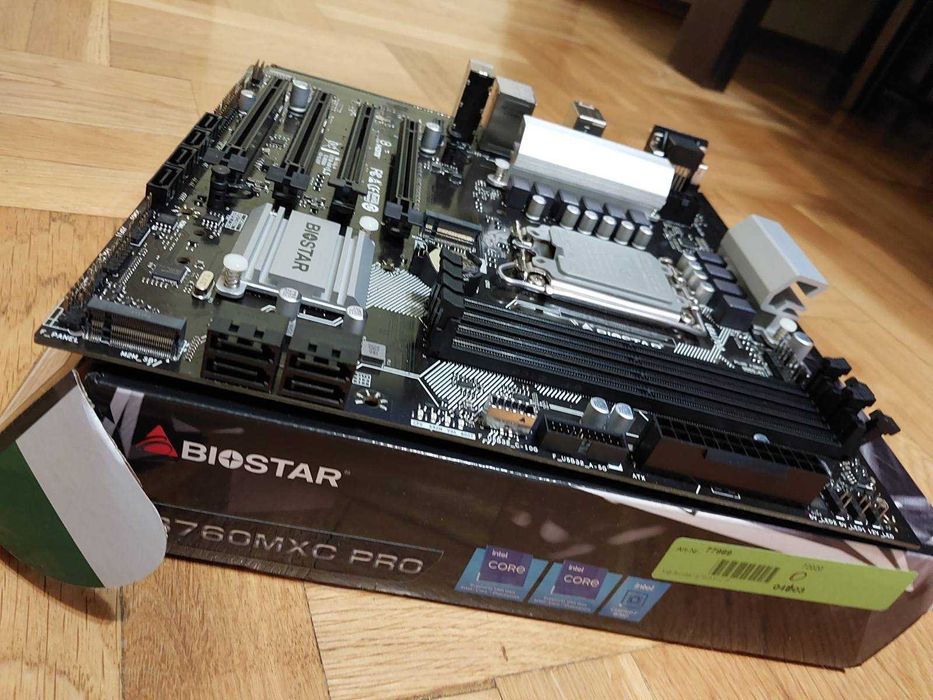 Intel Core i5 13600KF + Biostar B760MXC PRO DDR5