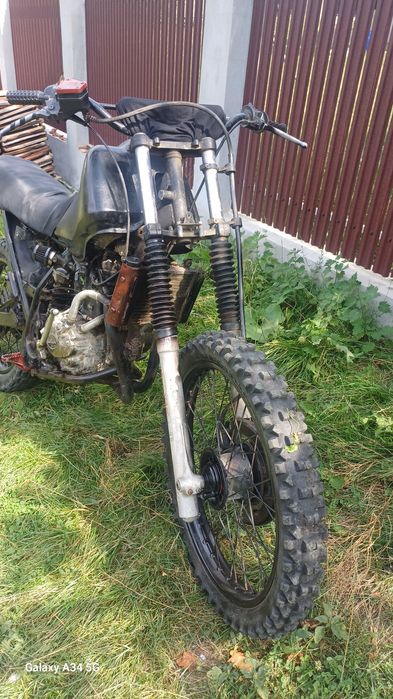 cross Gilera rx 125 2t cu motor schimbat. 250 4t