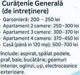 Ofer servicii de curățenie