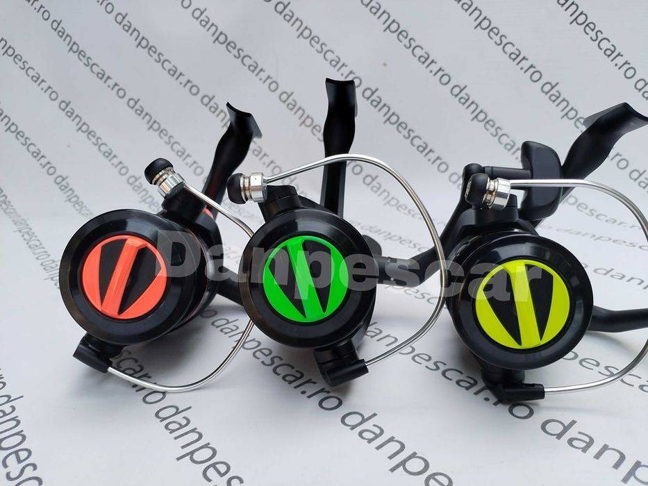 SET 4 Mulinete FL QFB5000 6 rulmenti pentru crap DIVERSE CULORI