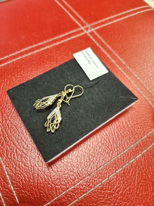 Дамски златни обеци - 3,54 гр.