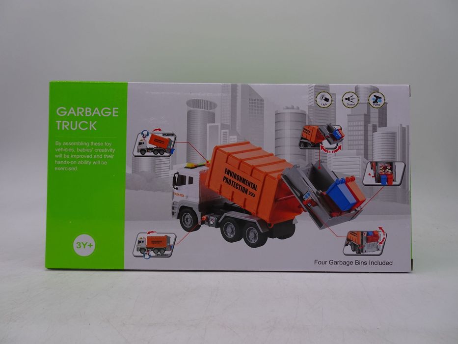 Jucării camion de gunoi pentru copii mașinuțe de jucarie Garbage Truck