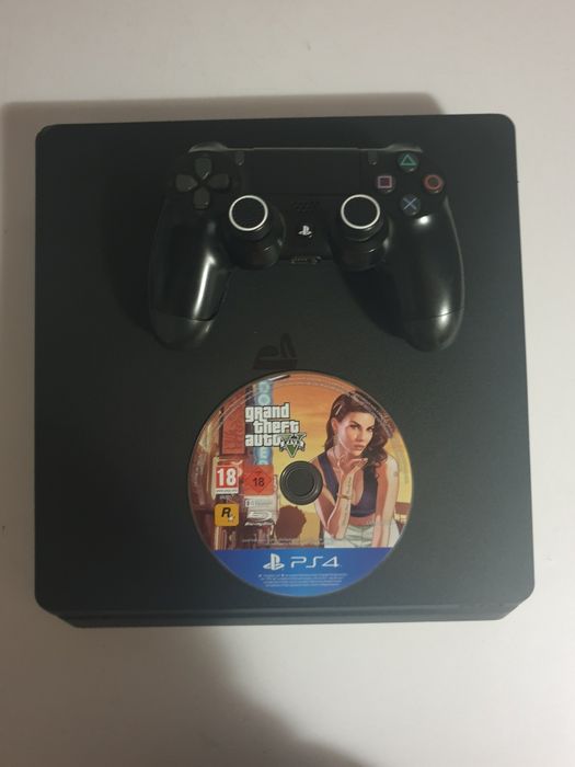 PS4 slim 500GB cu GTA 5