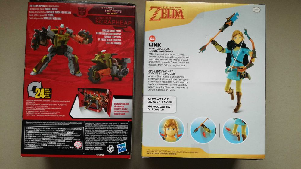 фигурки Transformers, Zelda, Nintendo, Hasbro, Studio series