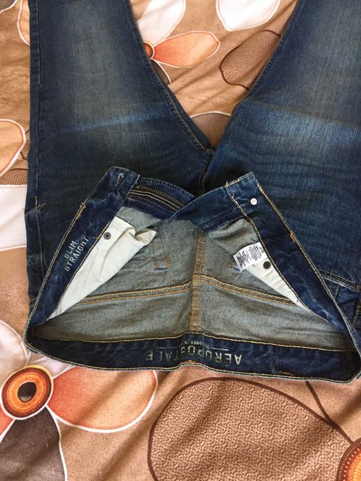 BlueJeans Aeropostale, designed in NYC, from USA