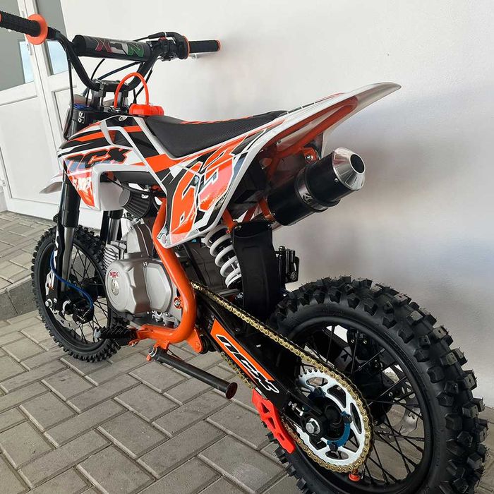 Motocicleta cross 125cc NCX CRX 4T benzina 14/12" portocaliu