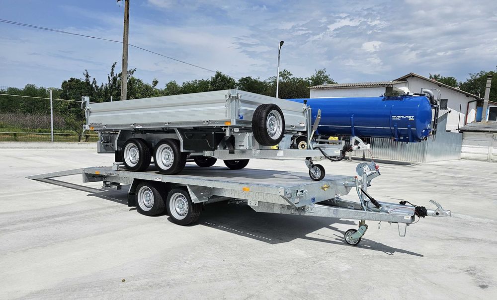 Remorca transport vehicule, HUMBAUR UNIVERSAL 3500 ALU