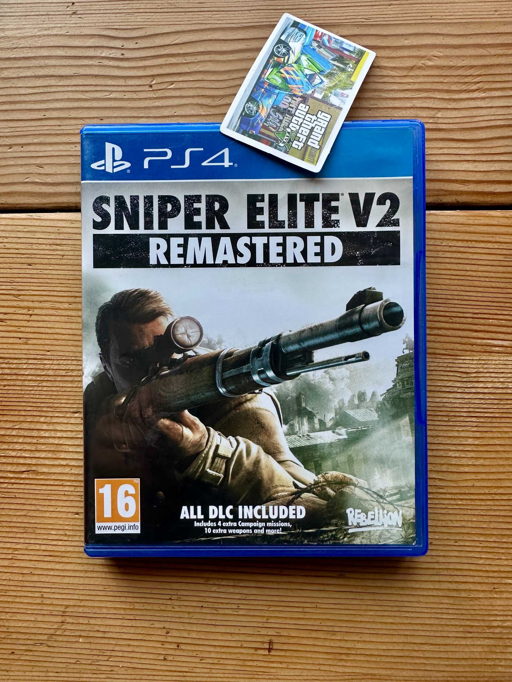 Sniper Elite V2 Remastered PlayStation 4 PS4 PlayStation 5 PS5 Снайпер
