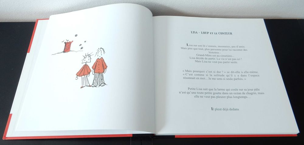 Mylene Farmer - Lisa-Loup et le conteur - carte în limba franceză