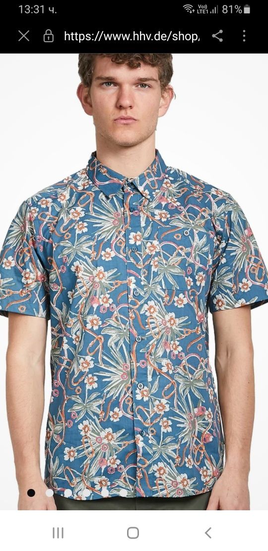 Patagonia Organic Cotton Mens Size M НОВО! ОРИГИНАЛНА Риза!