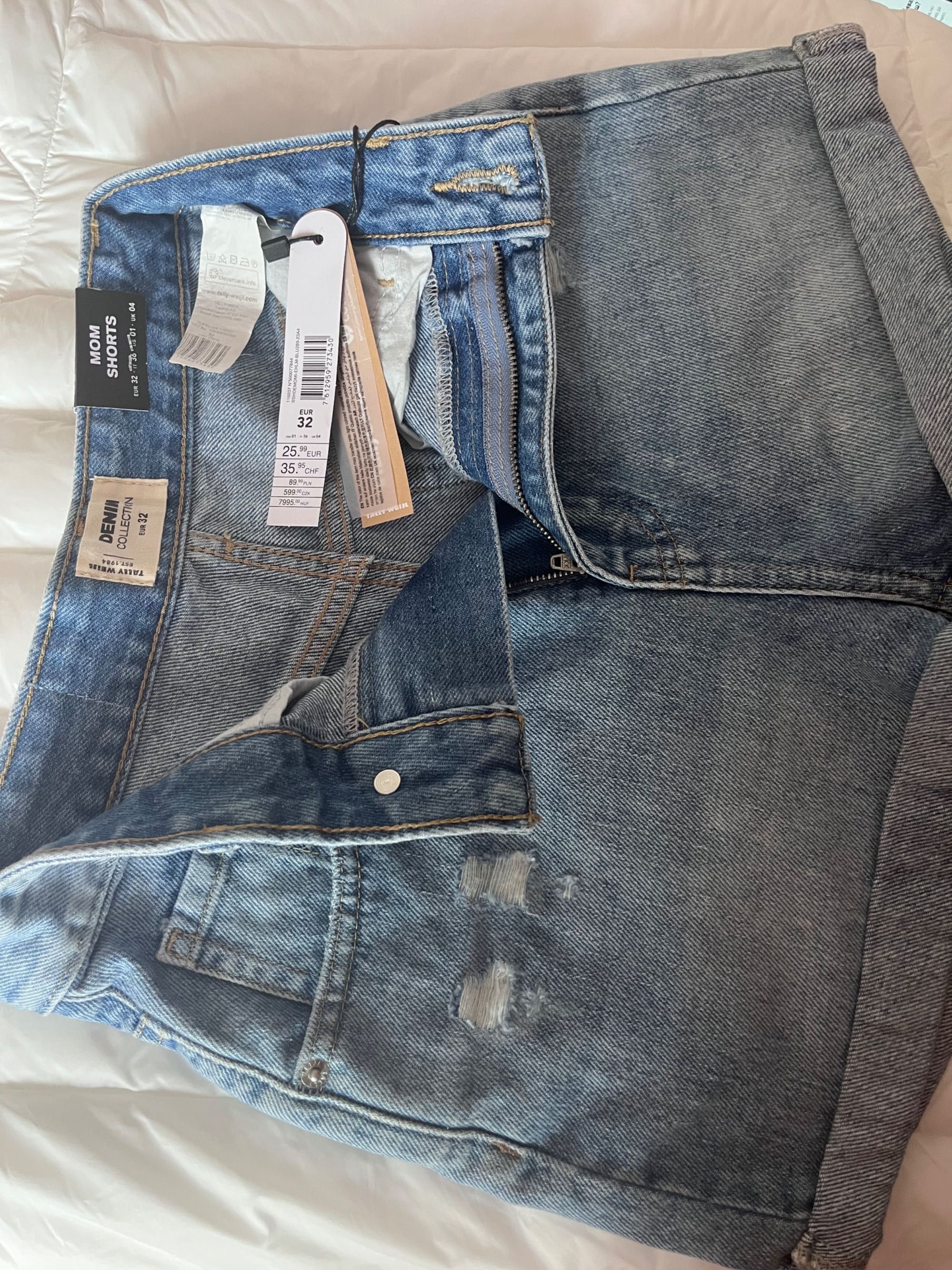 Дамски denim къси панталони