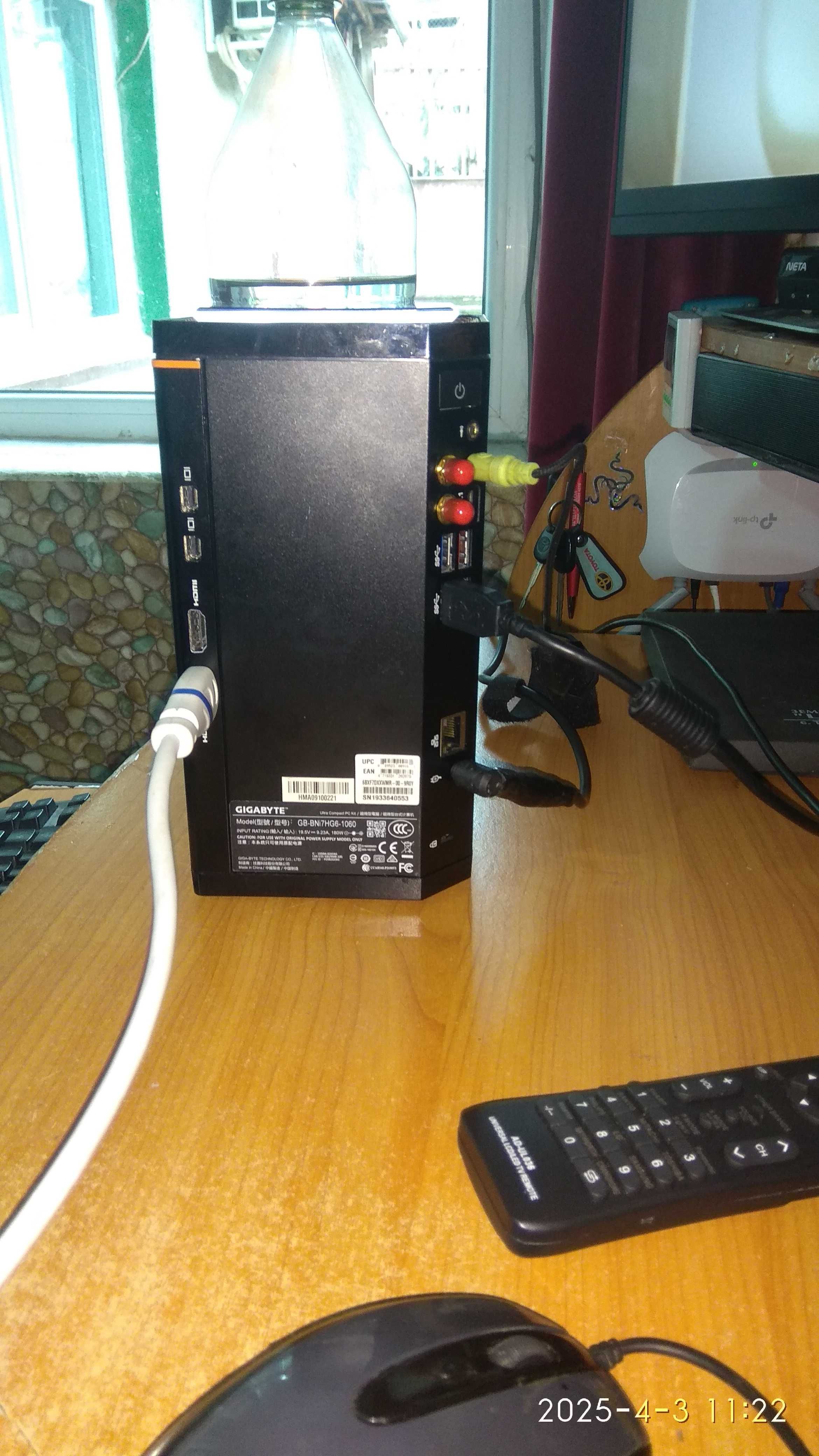 Gigabite Mini Gaming PC-GB-BNi7HG6-1060