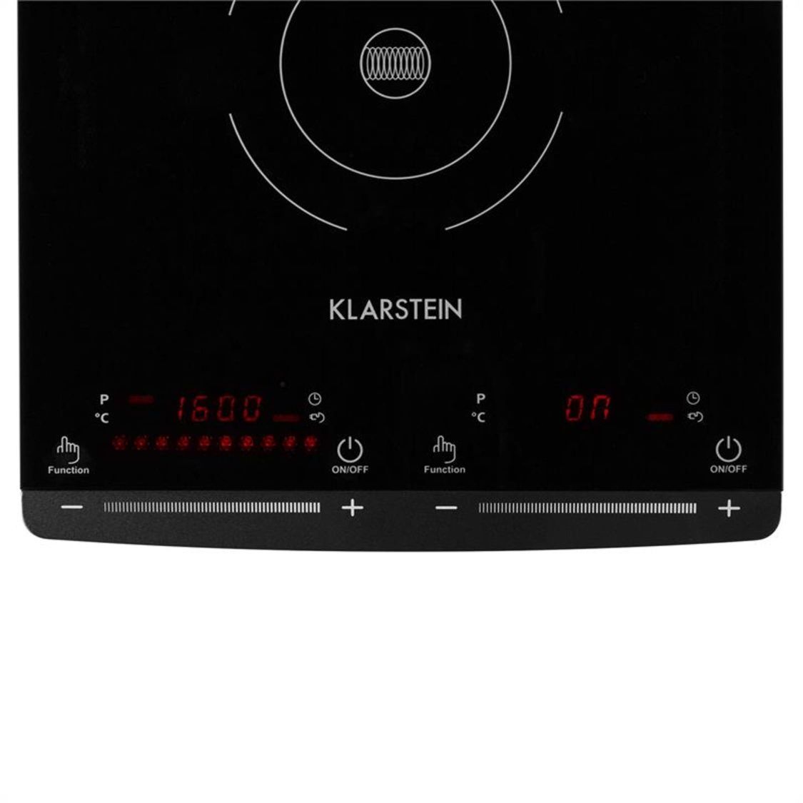 индукционна плоча 2 котлона 2900W 60-240 °