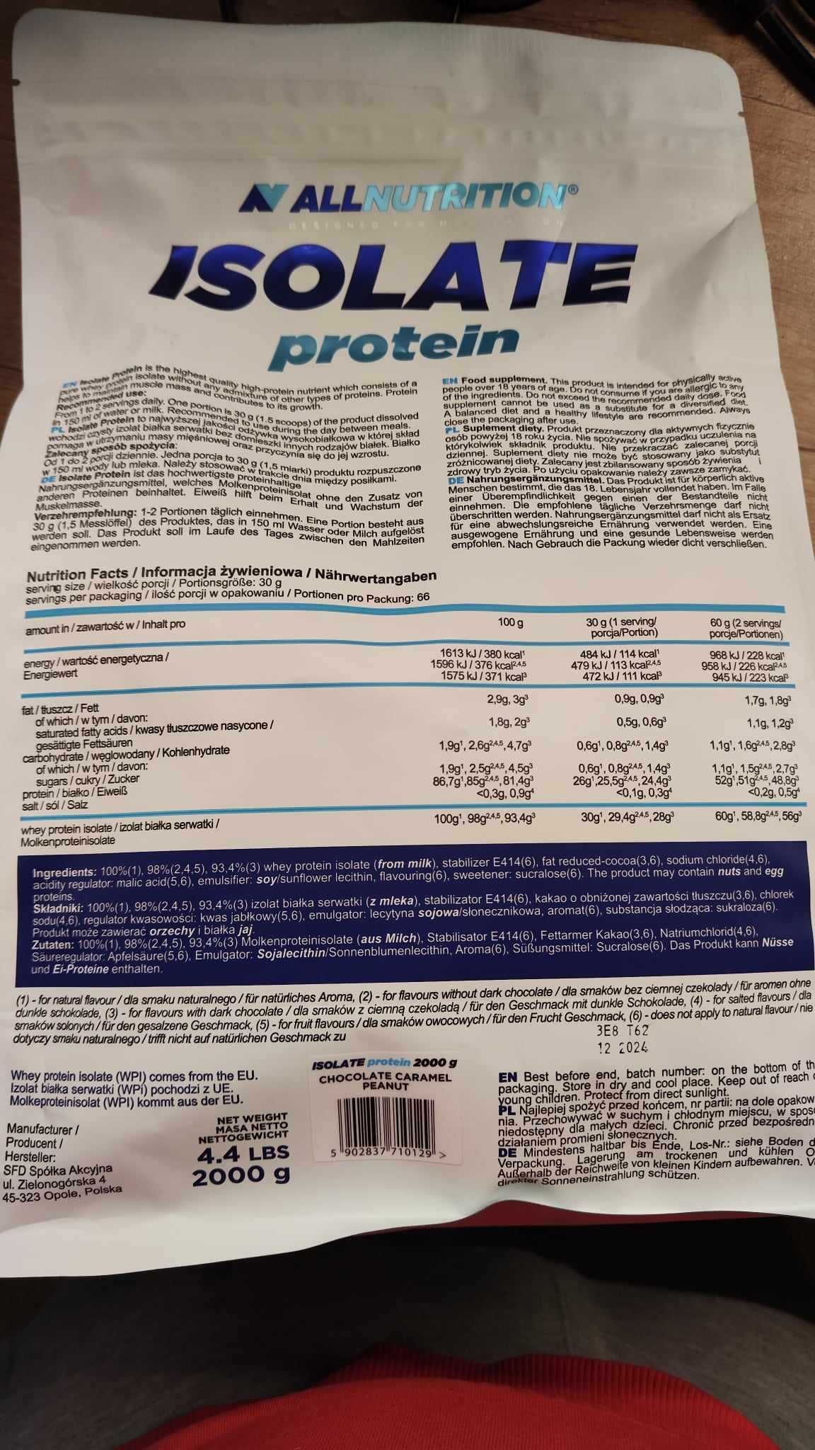 Izolat Proteic (Zer) + Ultra Caseina + Creatina Monohidrat + CADOU