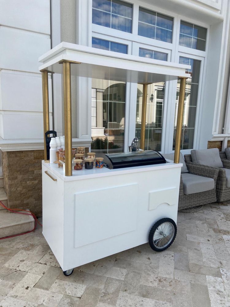 Inghetata evenimente/ ice cream bar/ Gelato Bar Waffle Bar Popcorn Bar