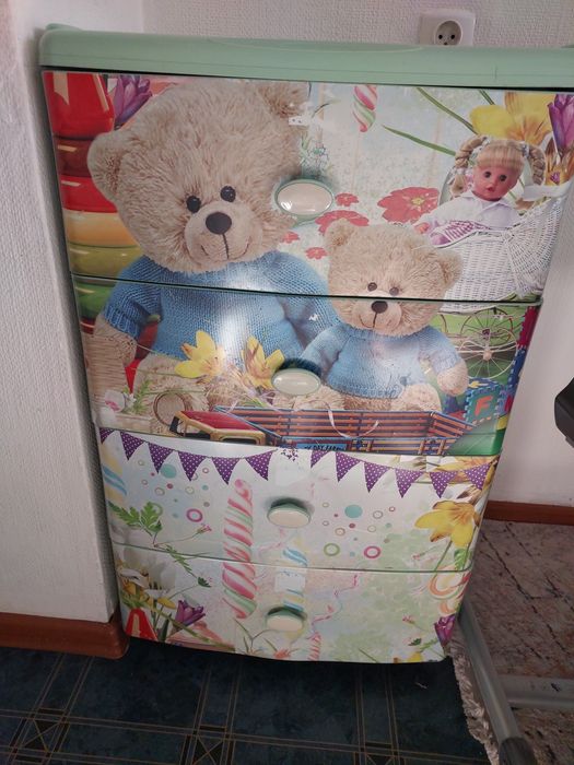 Детский комод пластмаса