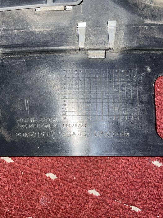 Облицовка Daewo Gentra GM