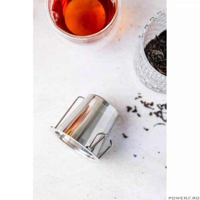 Infuzor ceai, filtru, din inox 7,4 cm, Kinghoff