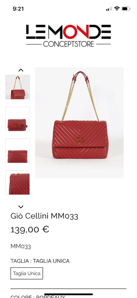Уникална дамска чанта Gio Cellini