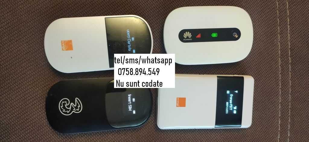 Modem Router Wi-Fi portabil wireless Huawei MODEM cartela sim