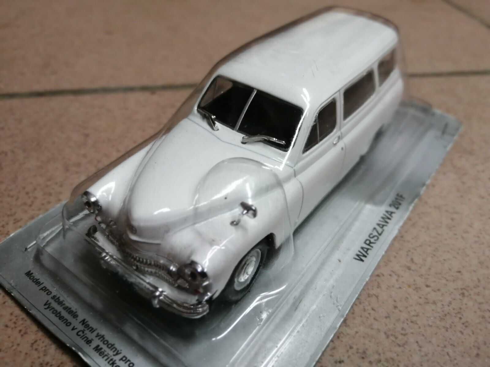 Macheta WARSZAWA 201F 1951 - DeAgostini Polonia, scara 1/43.