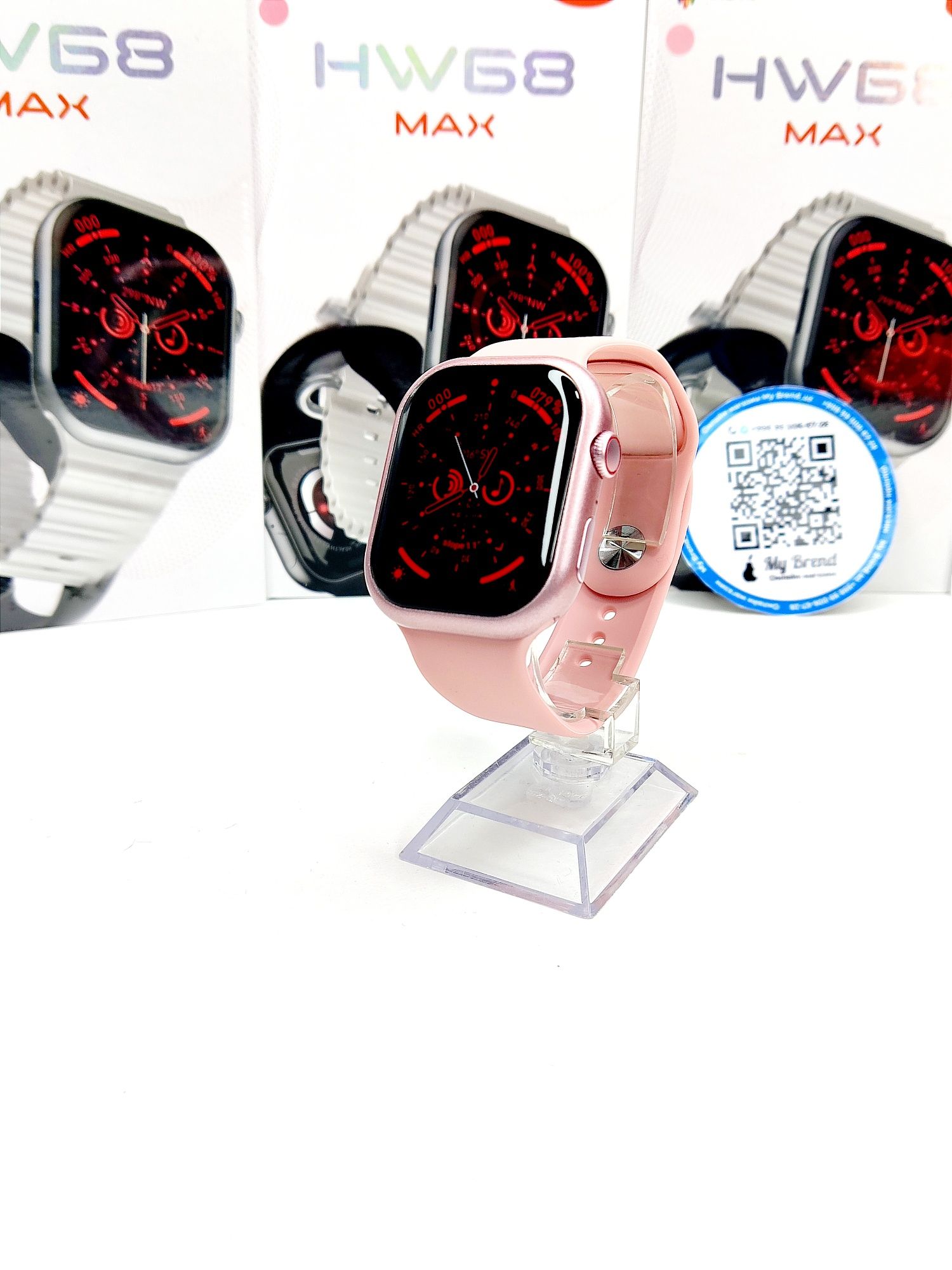 IWatch 8 series pink gold | ayolar uchun Appls Watch 8 pushti