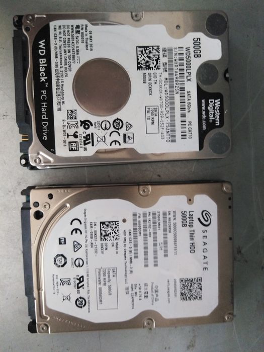 Твърд диск 500GB 2.5in SATA