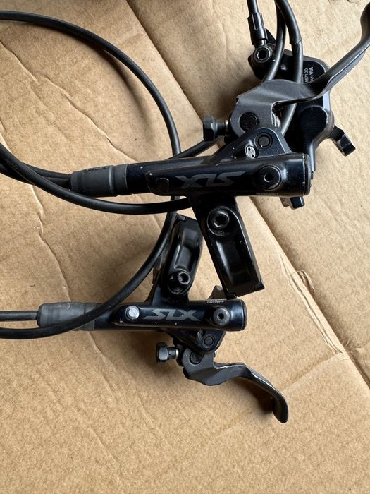 Set frane Shimano SLX 4 pistoane  BR-M7120  bicicleta