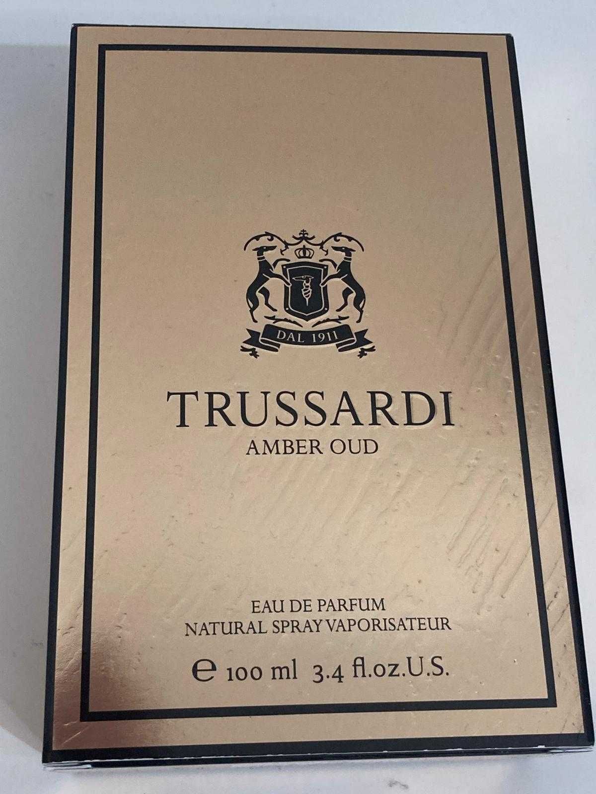 Оригинален мъжки парфюм TRUSSARDI Amber Oud EDP, 100 ml
