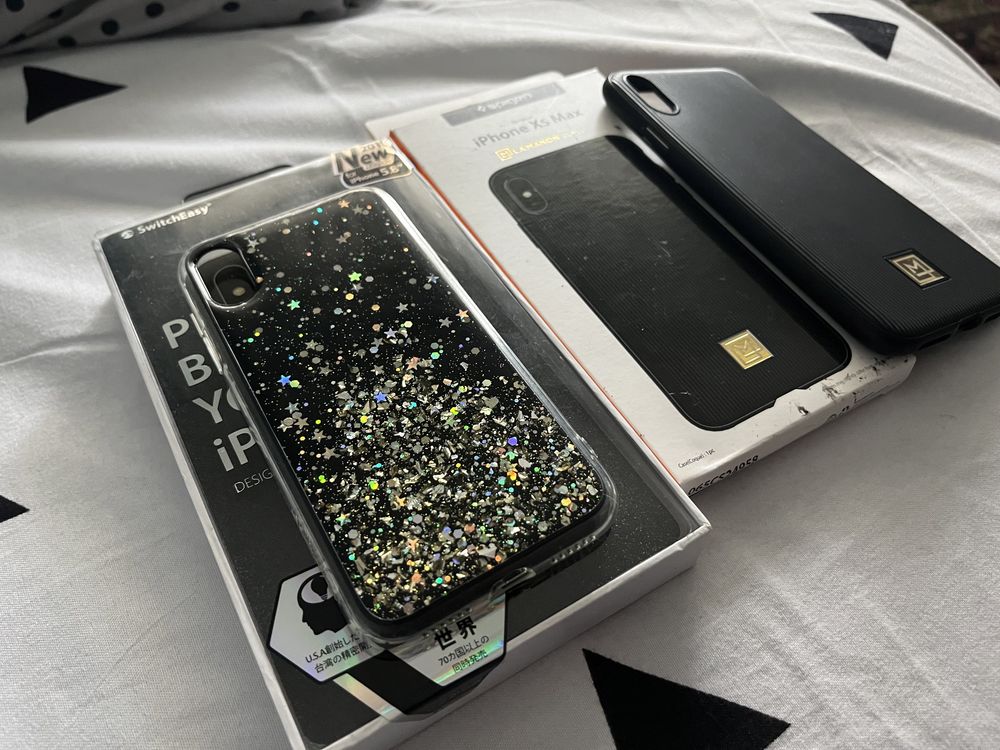 Husa iPhone Xs/Xs Max Spigen La Manon Black