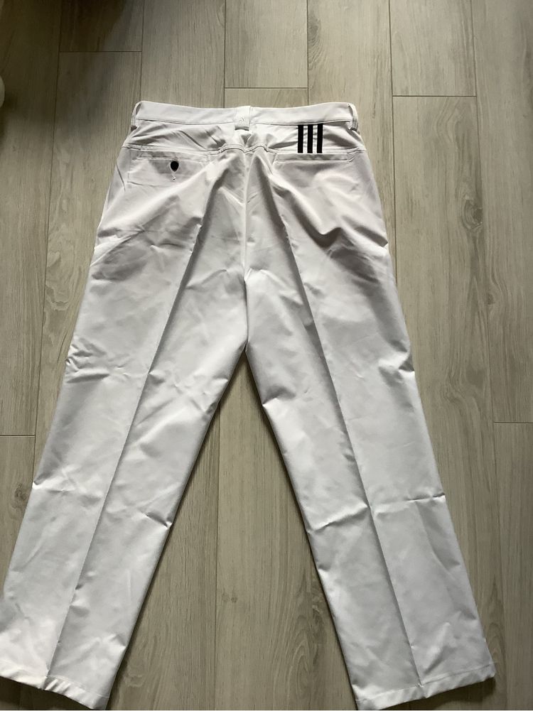 Pantaloni adidas albi