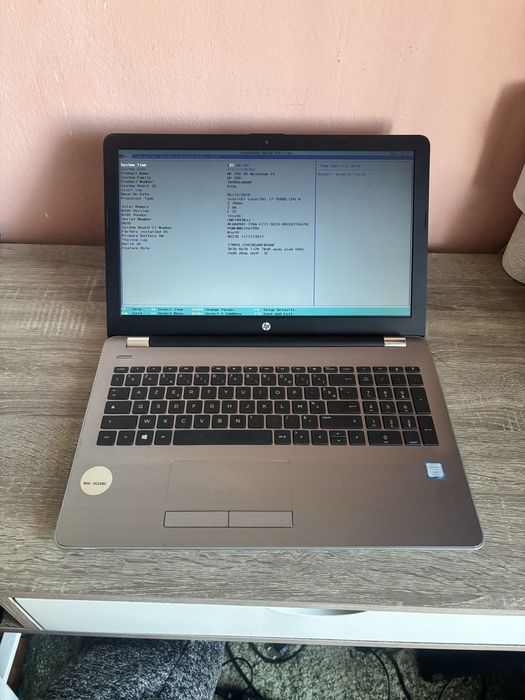 Hp 250 G6• i7-7500U• fara Ram si ssd