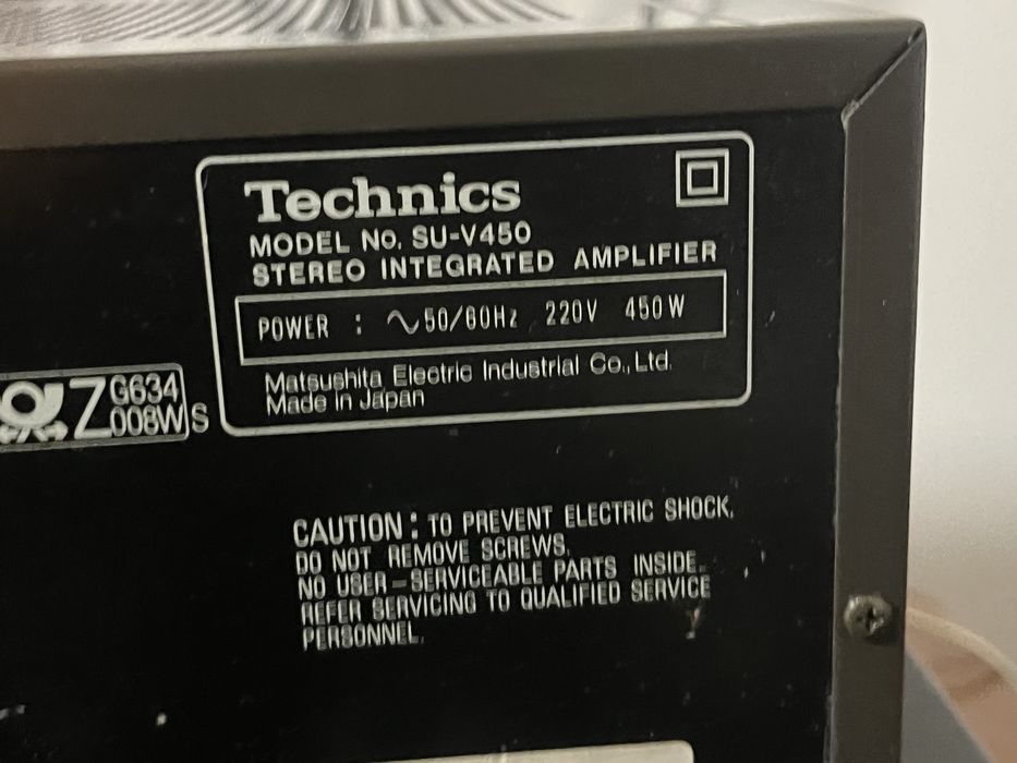 Amplificator Technics SU-V450