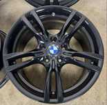 Jante Bmw Seria3 Seria4 R18 Originale 400M Negru lucios