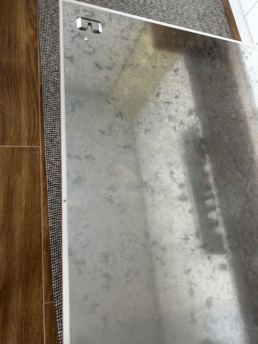 Стъклена магнитна дъска оранжева 45/45 см