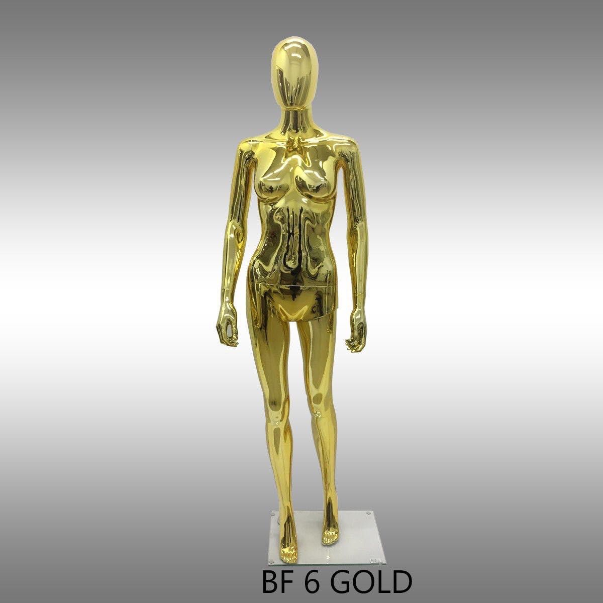 Луксозни златни манекени за дрехи
