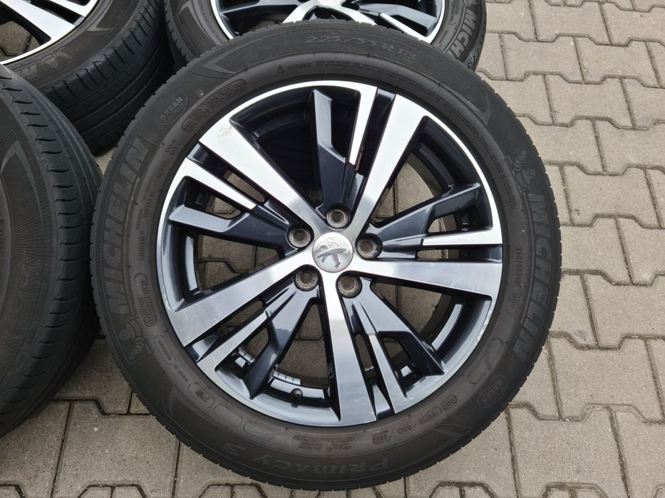 Jante bicolore Peugeot 3008/5008/508/407,18" Citroen C5/Ds7,Ford,Volvo