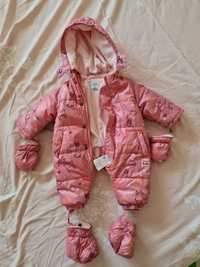"Космонавт"/ зимна дреха Beboli за новородено бебе до 3 м.