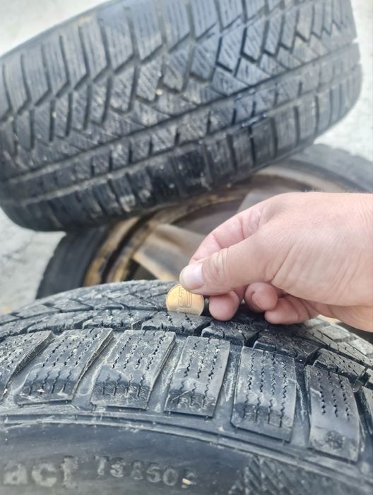 4 roți de iarnă complet echipate 215/50/17 Opel Astra J si alte modele