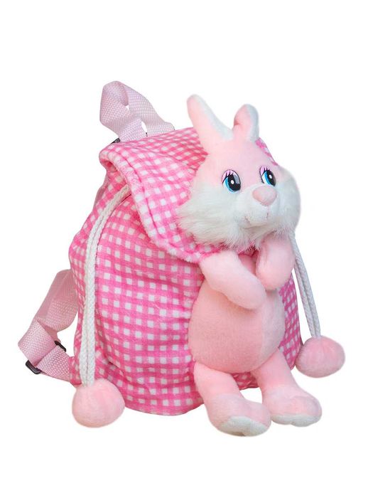 Детский рюкзак Зайчик для садика и прогулок, в трех расцветках